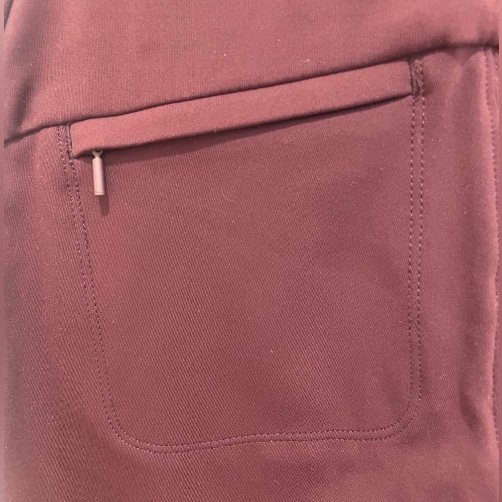 Athleta Headlands Highland Trek Tight in Maroon, Size 0 - Picture 6 of 9